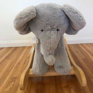 Pottery Barn Elephant Critter Nursery Rocker